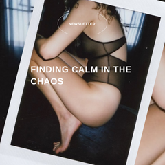 Edition 03: Finding Calm in the Chaos